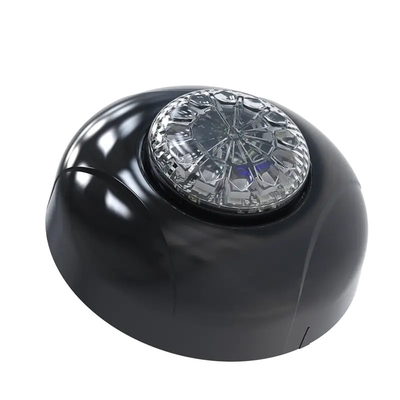 Estrobo Oculto de 12 LED, Brida negra, 12 Vcd
