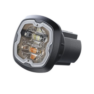 Estrobo Oculto, 6 LED, Claro, SAE Clase I, Em