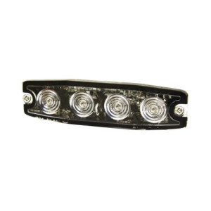Luz Auxiliar de 4 LED, ámbar, SAE Clase I, Le