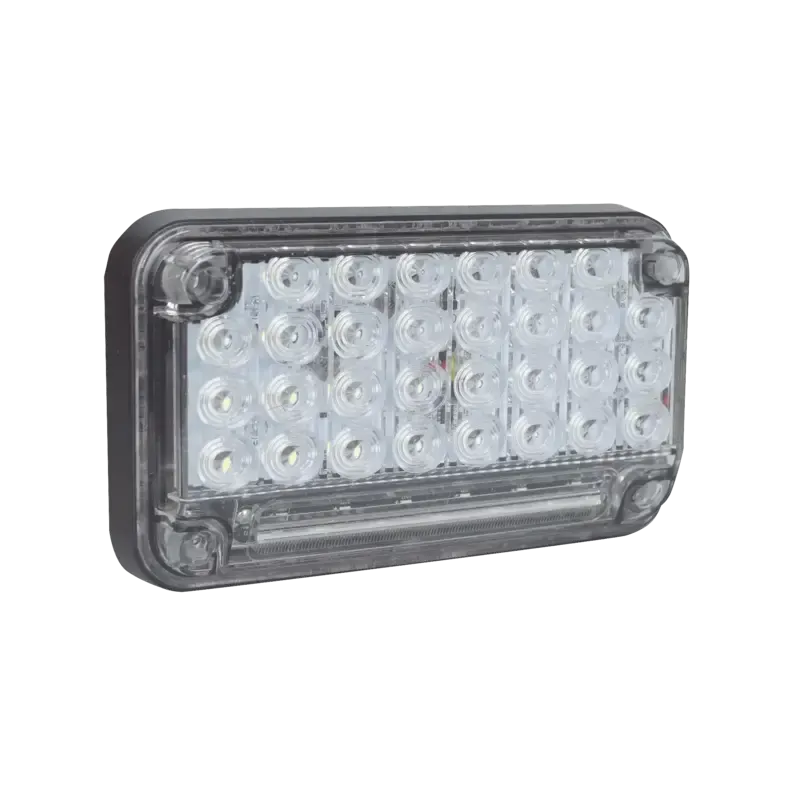 Luz de Advertencia de 7X4in, Color Claro, Con Luz Luz de Advertencia de 7X4in, Color Claro, Con Luz