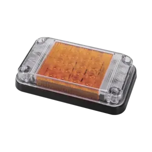 Luz de Advertencia de 7X4in, Color Ámbar, Con Luce
