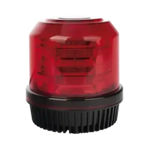 Burbuja brillante de 12 LEDs, color rojo, montaje