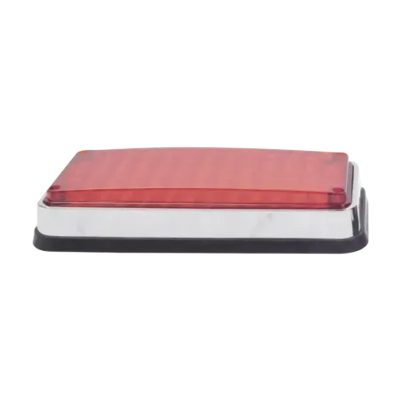 Luz de Advertencia de 7X3in, Color Rojo, Ideal par