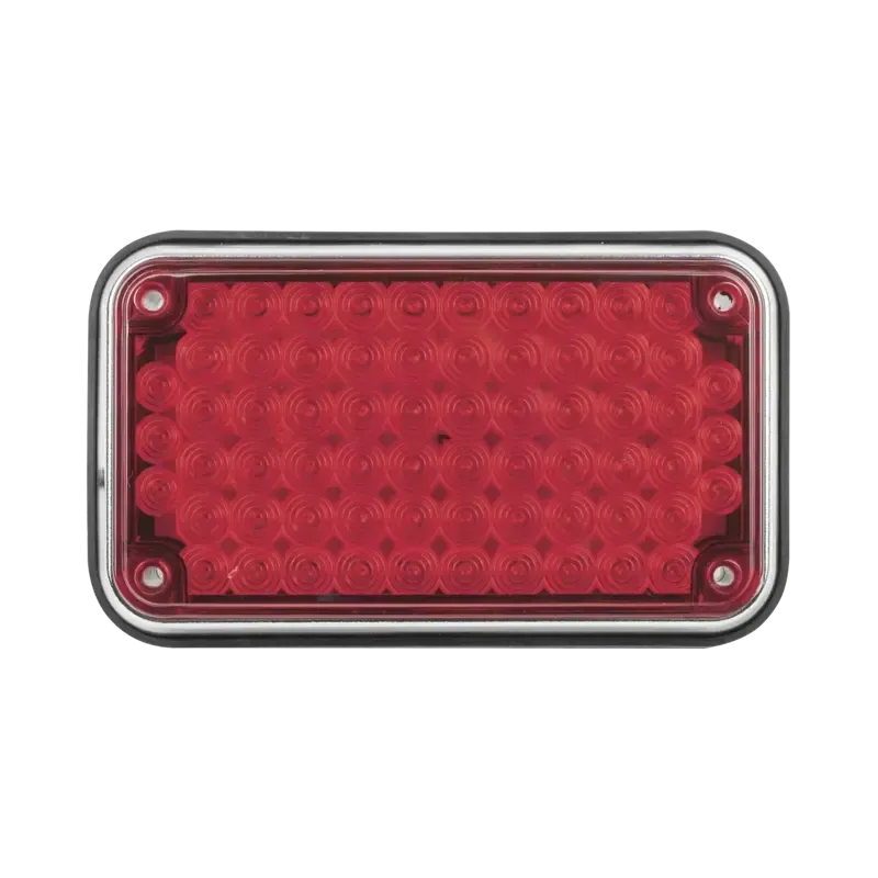 Luz de Advertencia de 6X4in, Color Rojo, Ideal par Luz de Advertencia de 6X4in, Color Rojo, Ideal par