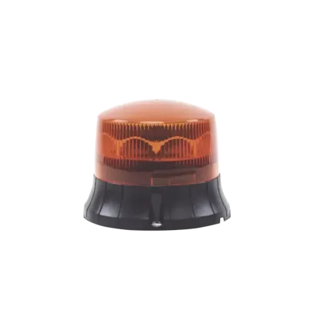 Burbuja LED giratoria de color ámbar, 9 LEDs, mont