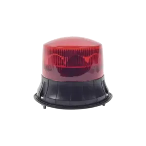 Burbuja LED giratoria color rojo, 9 LEDs, montaje