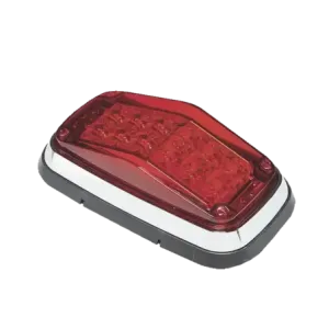 Luz de advertencia 8 X 4in, Color Rojo, IP67, SAE,