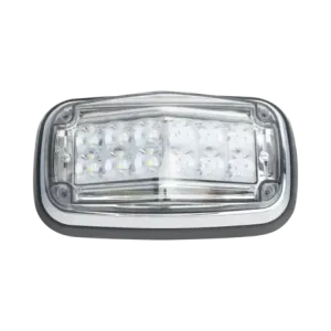 Luz de advertencia 8 X 4in, Color RojoClaro, IP67,
