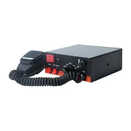 Sirena Vehicular de 100W de Potencia, Con Swi