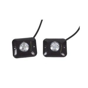 Estrobos Ocultos de 12 LED, Color Claro