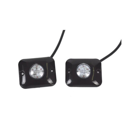 Estrobos Ocultos de 12 LED, Color Claro