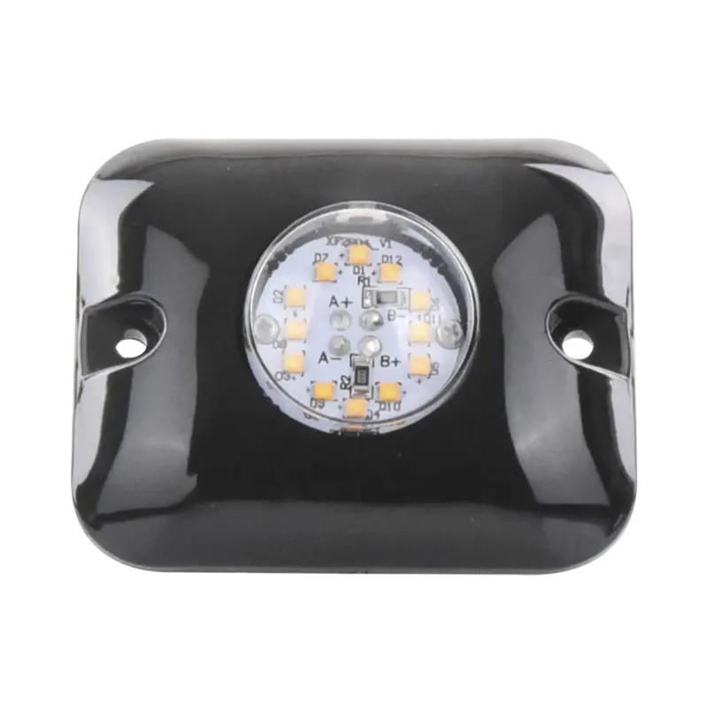 Luz Oculta Ultra Brillante con 12 LED, Color