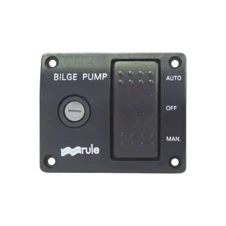 Switch de tres posiciones para control de bombas d