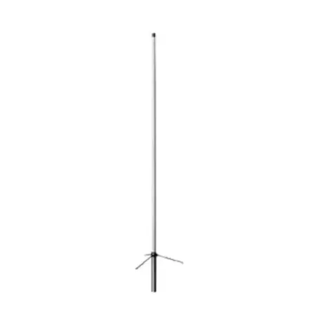 Antena base UHF, fibra de vidrio ajustable, rango