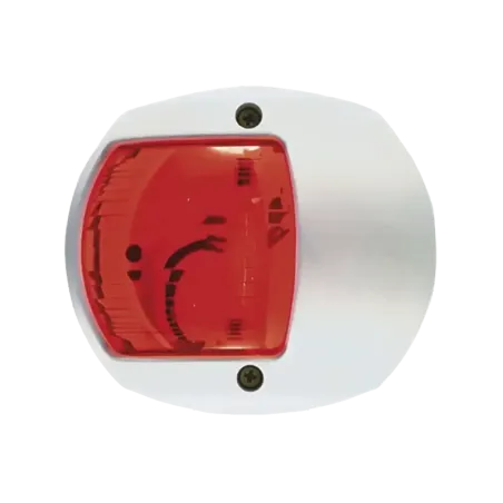 Luz Lateral de Navegación en Color Rojo con Carcas