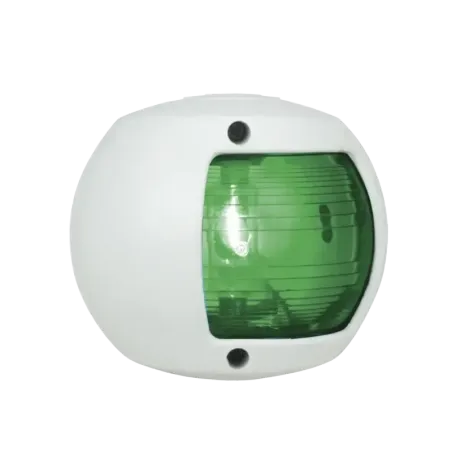 Luz lateral de Navegación en Color Verde con Carca
