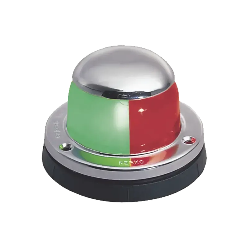 Luz Lateral de Navegación Roja con Carcasa Blanca Luz Lateral de Navegación Roja con Carcasa Blanca