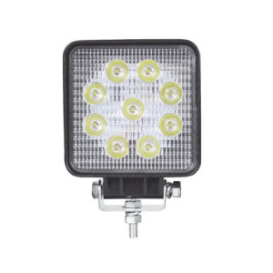 Luz de trabajo de 9 LED , 2300 Lúmenes, 27 Wa