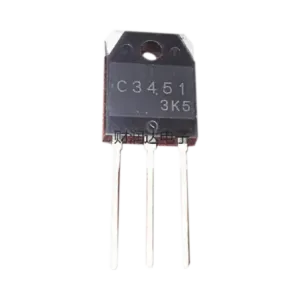 Transistor de Potencia en Silicio tipo NPN, 500 Vc