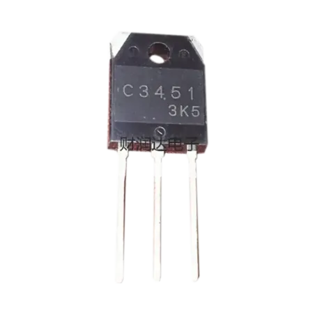 Transistor de Potencia en Silicio tipo NPN, 500 Vc