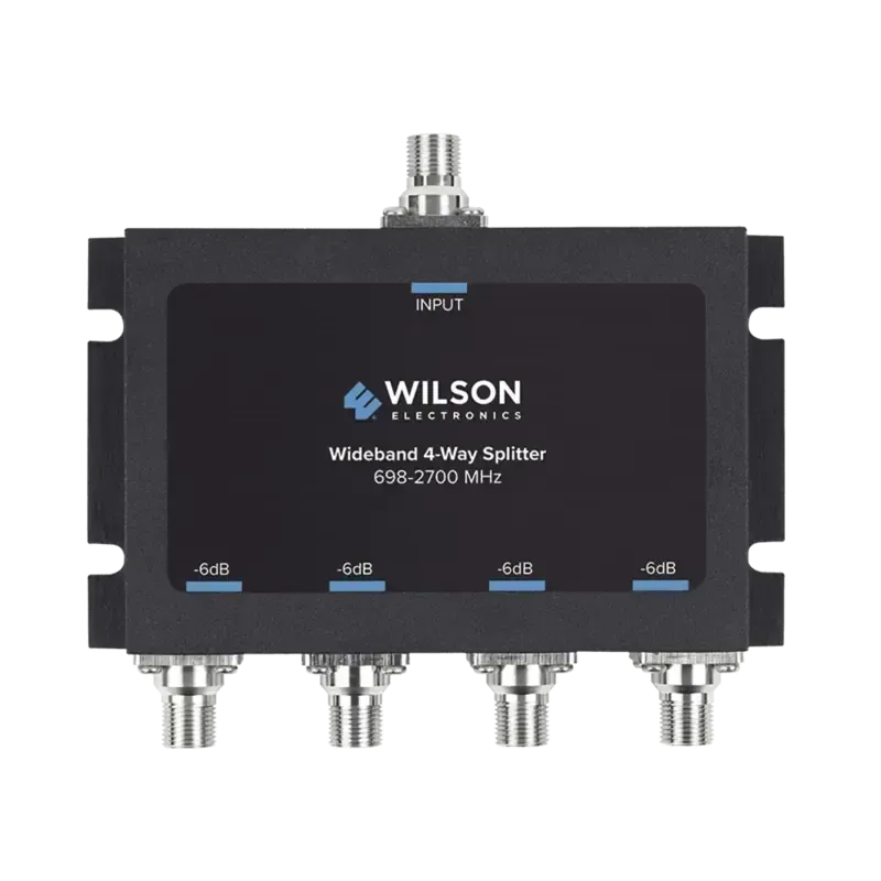 Divisor de potencia de 4 vías para la distribución Divisor de potencia de 4 vías para la distribución