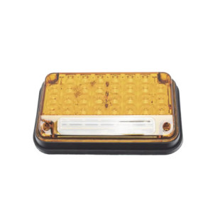 Luz de Advertencia de 7X4in, Color Ambar, Con