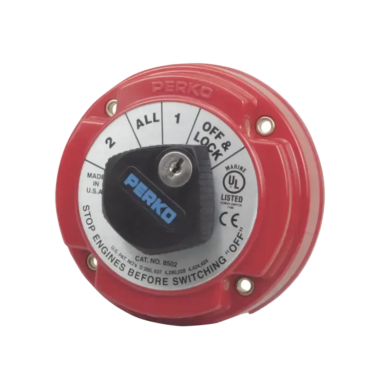 Switch Selector de Batería de Servicio Mediano con Switch Selector de Batería de Servicio Mediano con