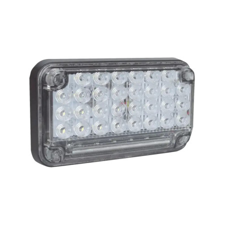 Luz de Advertencia de 7X4in, Color Claro, Con