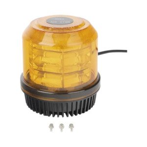 Burbuja brillante de 12 LEDs, color ambar, mo