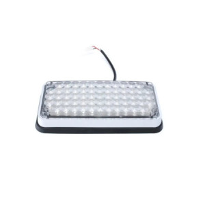 Luz de Advertencia de 7X3in, Bicolor Rojo-Cla