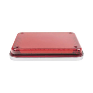 Luz de Advertencia de 9X7in, Color Rojo, Idea
