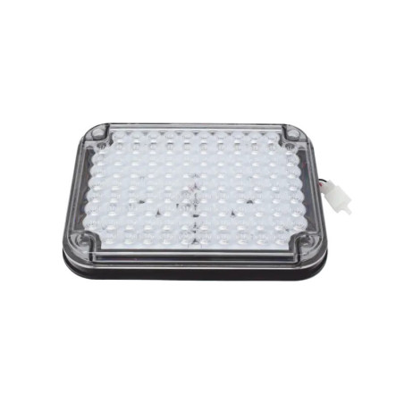 Luz de Advertencia de 9X7in, Bicolor Rojo-Cla