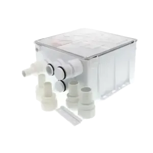 Sistema de desagüe para duchas con bomba de achiqu