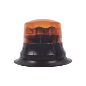 Burbuja LED giratoria de color ámbar, 9 LEDs,