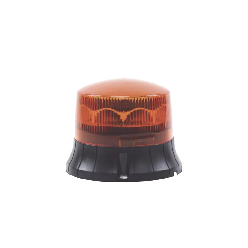 Burbuja LED giratoria de color ámbar, 9 LEDs,