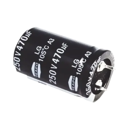 Capacitor Electrolítico de Aluminio, Radial de 470
