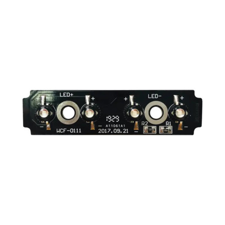 Tablilla de reemplazo con 4 LEDs rojos para X