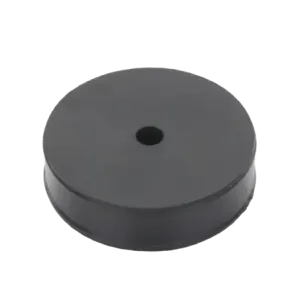 Inserto de Caucho de 4in Con Un Orificio para Cabl