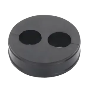 Inserto de Caucho de 4in Con Dos Orificios para Ca