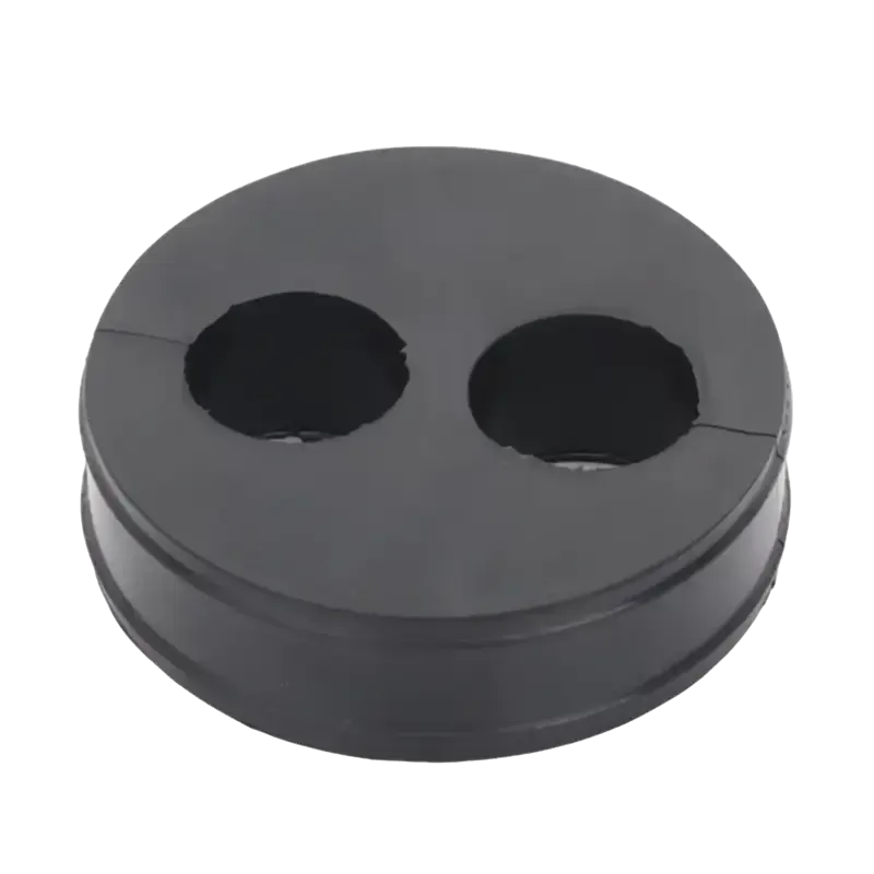 Inserto de Caucho de 4in Con Dos Orificios para Ca Inserto de Caucho de 4in Con Dos Orificios para Ca