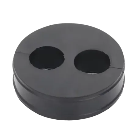 Inserto de Caucho de 4in Con Dos Orificios para Ca