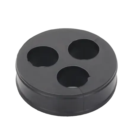 Inserto de Caucho de 4in Con Tres Orificios para C