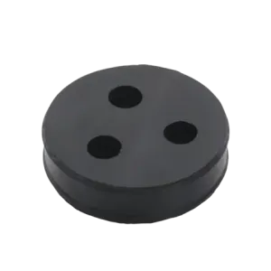 Inserto de Caucho de 4in Con Tres Orificios para C