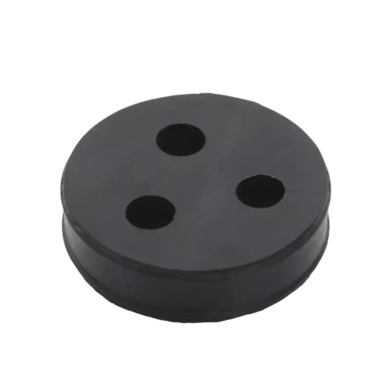 Inserto de Caucho de 4in Con Tres Orificios para C Inserto de Caucho de 4in Con Tres Orificios para C
