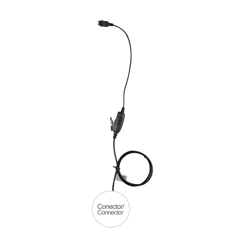 Micrófono de 1 cable serie LOC para KENWOOD PKT-23 Micrófono de 1 cable serie LOC para KENWOOD PKT-23