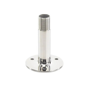 Montaje recto de acero inoxidable de 4 pulgad