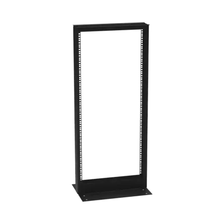 Rack de 2 Postes Doble Perforación, Estándar 19in,