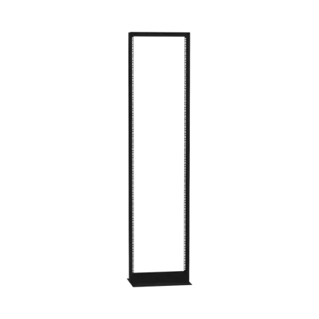 Rack de 2 Postes Doble Perforación, Estándar 19in,