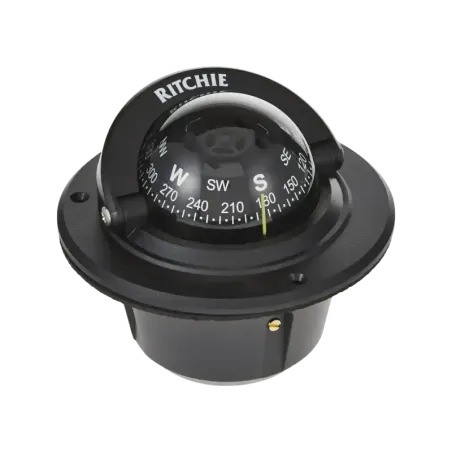 Brújula serie Explorer en color negro, con ilumina