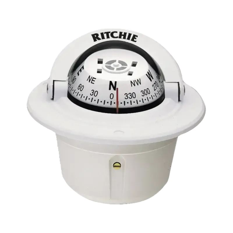 Brújula serie Explorer en color blanco, con ilumin Brújula serie Explorer en color blanco, con ilumin